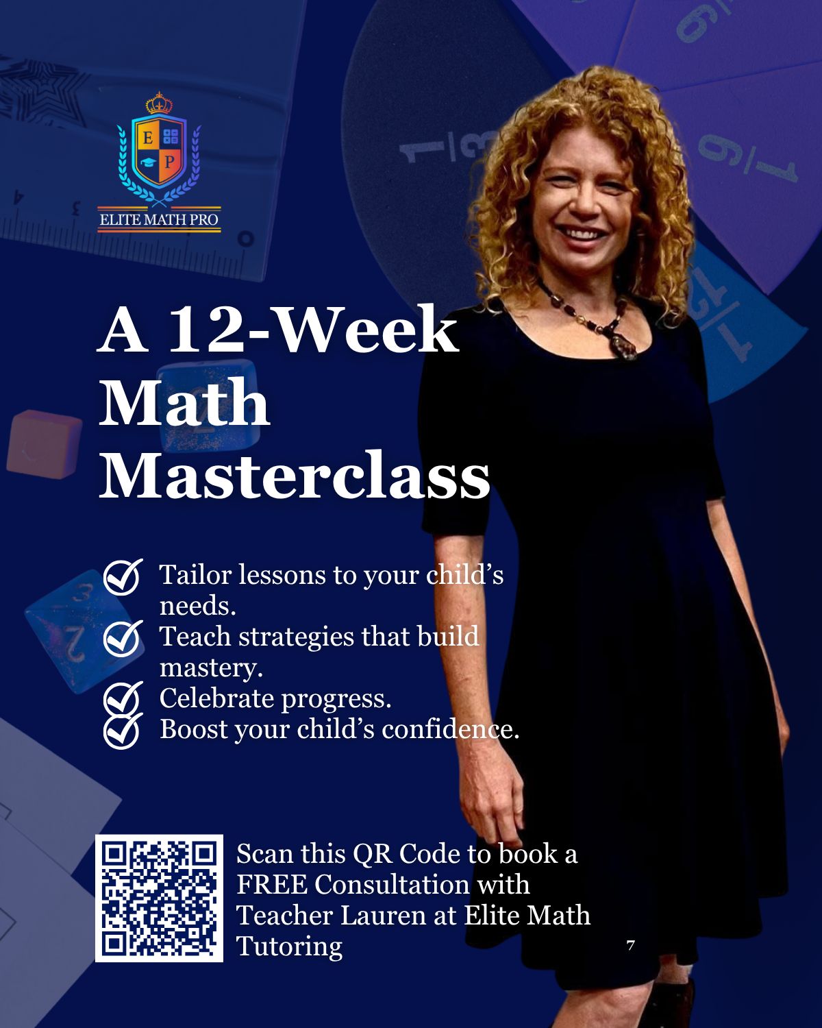 Teacher Lauren Newman — 12-Week Math Masterclass